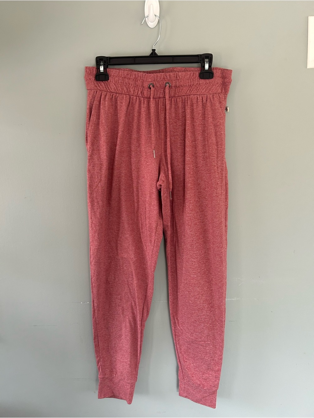 Max Studio Heathered Rose Elastic Waist Joggers